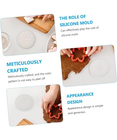 Milisten 4 Pcs DIY Silicone Mold Chocolate Molds Mold for Chocolate Fondant Molds Pastry Molds Candle Molds Silicone Molds Biscuits Molds DIY Fondant Mold Baking Cookie Mold Reverse Mould 8X8X1.5CMx2pcs Whitex2pcs - Buy Online on GoSupps.com