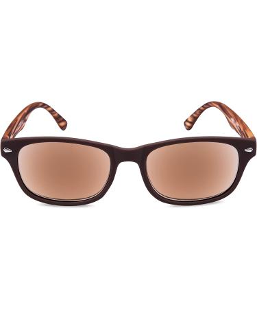 EYEGUARD 3 Pack Unisex Classic Style Sunglasses Readers 2.75 - Outdoor Reading Glasses for Men and Women - Sun Lens - 3 Color Mix - Buy Online on GoSupps.com