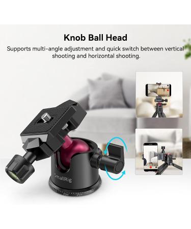 SmallRig Mini Tripod with Arca-Type QR Plate & 360 Ball Head - Portable for Cameras, DSLRs, Phones, GoPro | BUT2664 - Buy Online on GoSupps.com