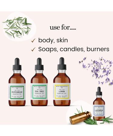 Oregano Essential Oil 4 oz Pure Undiluted Premium Grade Bulk for Cosmetics Skin Soap Candle Diffuser Perfume - Buy Online on GoSupps.com