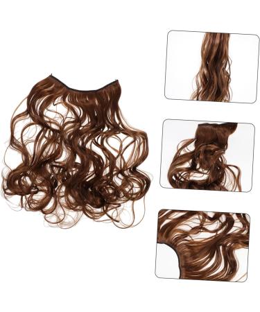 Angoily Wavy Hair Extensions Fluffy Hair Extensions Curly Wigs Rhinestone Hat Curly Hair Crown Bows for Girls Evil Eye for Car Clip in on Hair Extensions High Temperature Wire Extend Curls - Buy Online on GoSupps.com