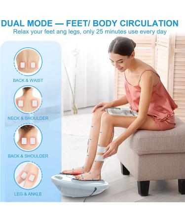 Osito Medic Blood Circulation Stimulator - Enhance Circulation Relieve Knee & Leg Pain 99 Intensity Levels Remote Control - International Shipping Available - Buy Online on GoSupps.com