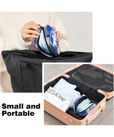 Portable Sanitary Napkin Storage Bag - Zip Pocket for Menstrual Cup & Pads | Ideal for Teen Girls & Women - Buy Online on GoSupps.com