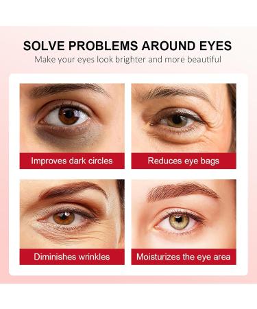 Retinol Eye Stick - Anti-Aging Under Eye Cream with Collagen & Hyaluronic Acid | Reduce Fine Lines & Dark Circles - Buy Online on GoSupps.com