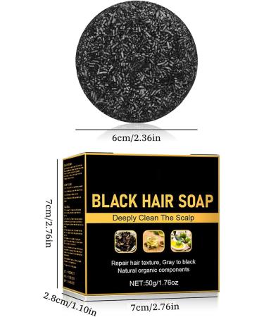  Zankie Grey Hair Reverse Bar Natural Soap to Remove Grey Hair | Grey Reverse Shampoo Bar | Men's White Hair Covering Shampoo Bar Lightening Shampoo Bar | - Buy Online on GoSupps.com