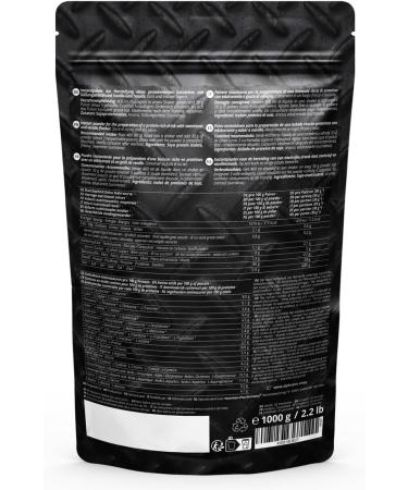 Alphatier Vegan Protein Powder - Vanilla - Protein Powder with 80% Protein - Vanilla Protein Powder - Soy Protein Isolate - 1kg - Buy Online on GoSupps.com