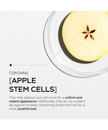 AM Day Serum with Apple Stem Cells & Hyaluronic Acid - Anti-Aging Moisturizer for Women | 1.7 Fl oz - Buy Online on GoSupps.com