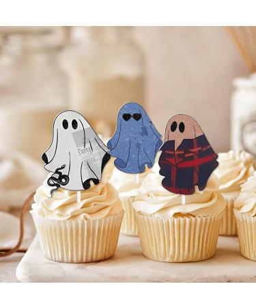 18pcs Glitter Dessert Cupcake Topper Cheer to Worldwide Popular Singer Theme Decor Pick for Fan Men Women Happy Birthday Concert Party Decorations Supplies - Buy Online on GoSupps.com