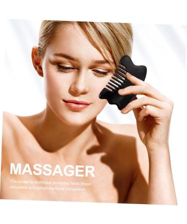 Plafope 1-Piece Gua Sha Massage Tool Effective Acupuncture Scraping Board for Beauty & Relaxation | International Shipping - Buy Online on GoSupps.com