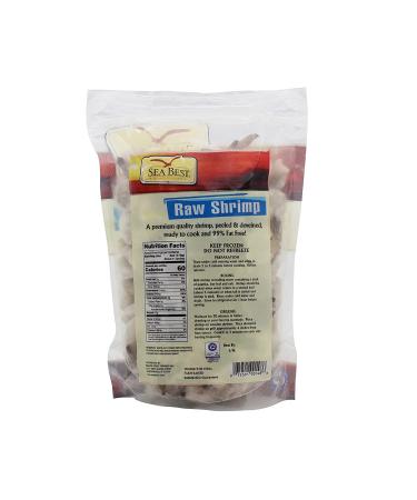 Sea Best 41/50 Count Peeled and Deveined Tail On Shrimp - 2 Pound Pack | Fresh Seafood Delivery - Buy Online on GoSupps.com