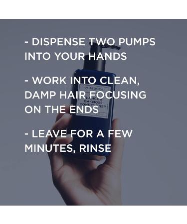 Murdock London Quince & Oakmoss Conditioner - Strengthens & Repairs All Hair Types Made in England 8.5 oz - International Shipping Available - Buy Online on GoSupps.com