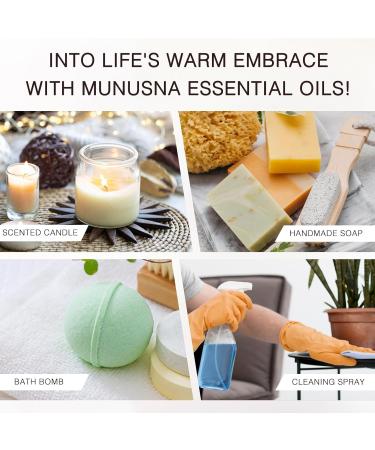 Lemongrass Essential Oil and Tea Tree Essential Oil for Aromatherapy Diffusers Candle Soap Making - Buy Online on GoSupps.com