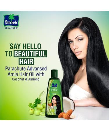 Parachute Advansed Amla Hair Oil with Coconut & Almond 190ml | For All Hair Types - Buy Online on GoSupps.com