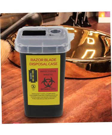 FRCOLOR 6-Pack Razor Blade Disposal Container | Safe Storage for Waste Blades | International Shipping Available - Buy Online on GoSupps.com