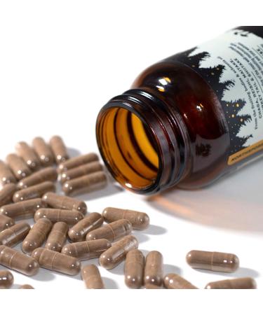 North Spore Immunity Mushroom Supplement Capsules | Organic Turkey Tail Chaga Reishi Maitake Shiitake Blend | Immune Functions & Balanced System Response | 100% Fruiting Body Extracts - 60ct - Buy Online on GoSupps.com