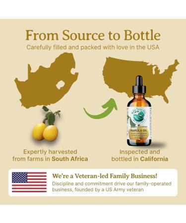 Bella Terra Marula Facial Oil 2 oz - Vitamin E & Omega Fatty Acids for Radiant Skin - Cold-Pressed Luxurious Skincare - Buy Online on GoSupps.com