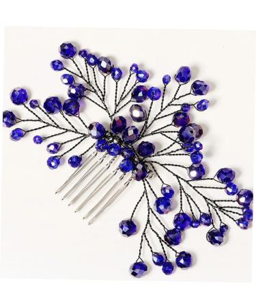 Angoily Hair Comb Rhinestones Bride Alloy Headgear - Buy Online on GoSupps.com