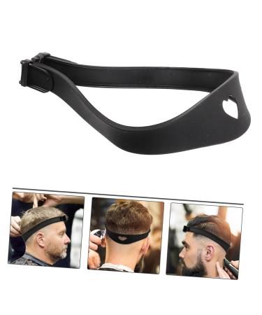 Silicone Hair Band & Cutting Guide Tool - Hair Trimming Template for Fade & Shaping | 56x4cm Black - Buy Online on GoSupps.com
