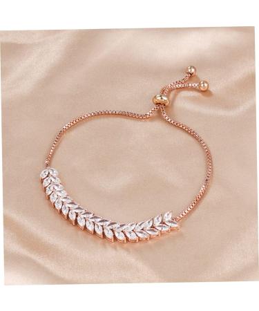 PACKOVE High-end Simple Bracelet Adjustable Bracelet Metal Bracelets Enamel Teakettle World Map Wall Clock Crystal Bracelet Tennis Wristband Bracelets for Girls Accessories Zircon Wedding - Buy Online on GoSupps.com