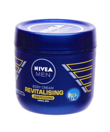 Nivea Men Revitalising Body Cream 3 Pack - 13.5 Fl Oz / 400mL - Buy Online on GoSupps.com