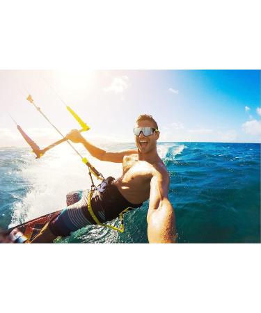 EXP VISION Polarized UV 400 Cycling Sports Sunglasses - Blue - Buy Online on GoSupps.com