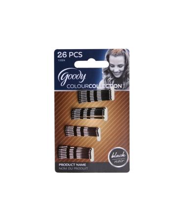 Goody Colour Collection Metallic Small Bobby Pin Black 26 Count (Pack of 3)