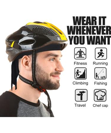 4-Pack LHHHXX33 Headgear Bandana Beastly Skull Cap - Fast Drying UV Protection Bicycle Hat Under Helmet | Black Blue White Gray - Buy Online on GoSupps.com