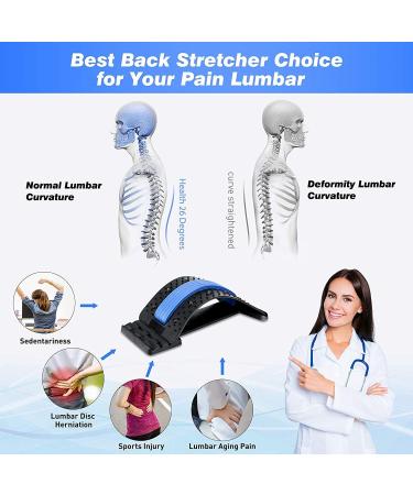 Dunlap Rear Back Backer for Pain Relief | Multi-Level Acupressure Posture Corrector | Green/White - Buy Online on GoSupps.com