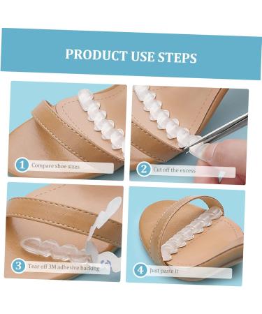 FOMIYES 9 Pairs Anti Slip Stickers for High Heels | Non-Slip Insoles & Inserts for Sandals | Thickened Gel Foot Pads for Comfort - Buy Online on GoSupps.com