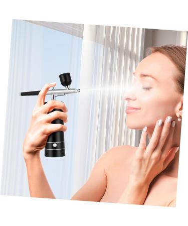 MAGICLULU 1 Set Cordless Airbrush Manicure Kit Airbrush Paint Kit Airbrush Kit Nail Art Supplies Nail Airbrush Electric Airbrush Painted Charging Cable Handheld Aluminum Alloy 12.00X4.20X4.20CM Picture 1 - Buy Online on GoSupps.com