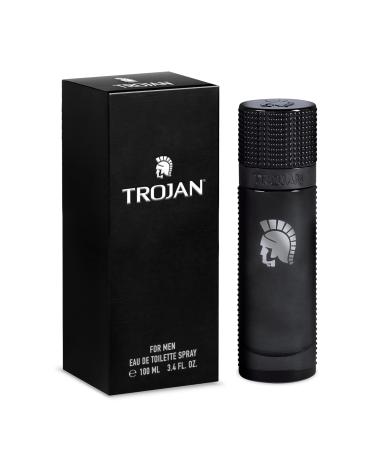 Trojan Fragrances Fragrance for Men Premium Eau De Toilette Cologne for Men Luxurious Cologne Spray with Citrus Floral & Woody Scents 3.4 oz 3.4 Fl Oz (Pack of 1)