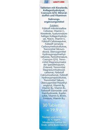 Double Heart Skin + Hair + Nails - 13 Nutrients with Zinc & Biotin - 30 Tablets for Healthy Skin Hair & Nails - Buy Online on GoSupps.com