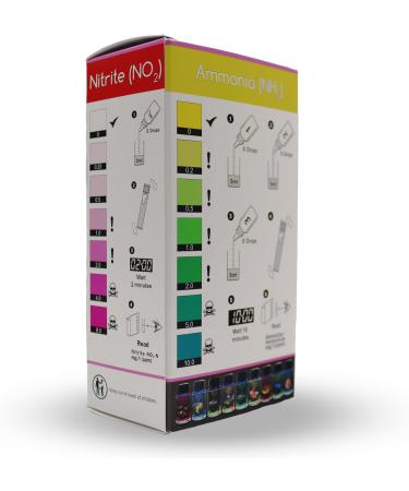 NT Labs Aquarium Water Test Kit - pH Nitrite Ammonia | Maintain Water Quality with Accurate Liquid Drop Tests - Buy Online on GoSupps.com