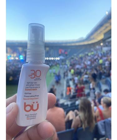 SPF 30 Sunscreen Spray 1 Ounce - Natural Citrus Scent | Broad Spectrum Protection - Buy Online on GoSupps.com