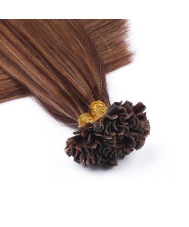 High-Quality #6/12 Keratin Bonding Hair Extensions - 60cm 50 Strands 100% Remy - U-Tip by Novon Hair - Buy Online on GoSupps.com