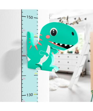 Baby yardstick height diagram for children's room decoration 3D movable dinosaurs vertical meter kindergarten animal yeast blades rollable wall containers