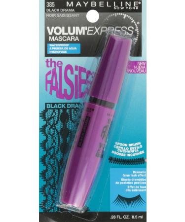 Maybelline New York The Falsies Volum' Express Waterproof Mascara Black Drama 385 - 0.28 Fl Oz - Buy Online on GoSupps.com