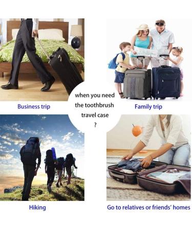 Seplouis Electric Toothbrush Travel Case - Fits Demita Seago MIMO Fairywill Series | Black | Best International Shipping - Buy Online on GoSupps.com