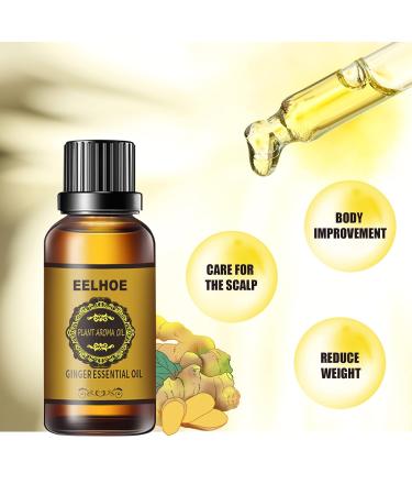 Belly Drainage Ginger Oil 30ml | Slimming & Lymphatic Support Reduces Abdominal Bloating Improves Skin Complexion - Buy Online on GoSupps.com