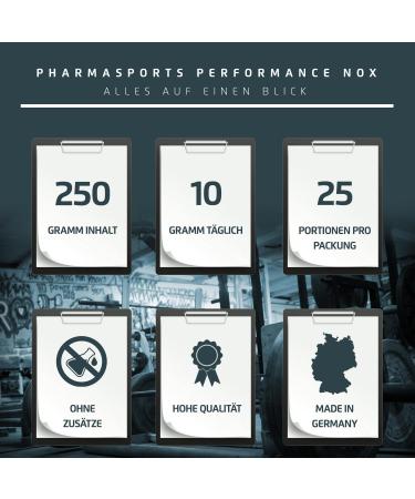 Pharmaze Performance Nox Kombi - Caffeine-Free Nitric Oxide Booster | Arginine Citrulline Beta Alanine Creatine | Made in Germany - International Shipping Available - Buy Online on GoSupps.com
