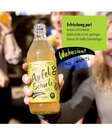 Buy Brauerei Zwnitz Apple Spritzer - 18 Pack Natural Cloudy Refreshing Drink | Authentic Saxony Made 0.33L Glass Bottles - Buy Online on GoSupps.com