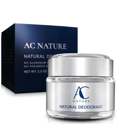 Organic Aluminum-Free Deodorant | 100% Natural Unscented Paraben-Free | All Day Odor Protection for Men & Women - 2.5 oz Pack - Buy Online on GoSupps.com