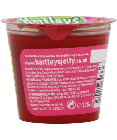 Hartley's Jelly Raspberry Flavour 125g - Buy Online on GoSupps.com