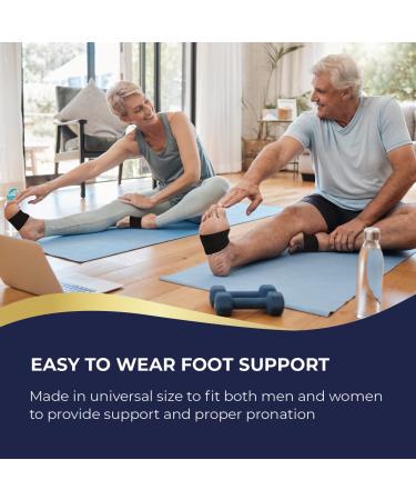 Arch Support Bands 1Pair Pack - Unisex Orthotic Compression for Foot - Copper Infused Arch Support for Plantar Fasciitis - ZAHA - Buy Online on GoSupps.com