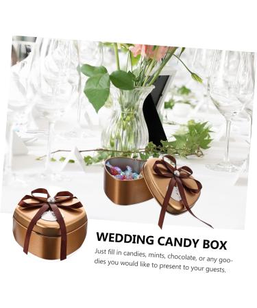 OUNONA Boxes Wedding Candy Tin Box Jewelry Tray Holiday Candy Tins Tinplate Candy Cans Accessories Child - Buy Online on GoSupps.com