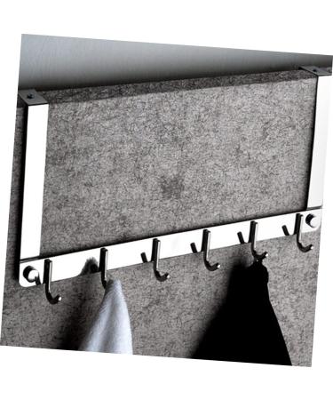 DOITOOL Storage Rack Hook Jacket Hangers Stainless Steel Welding Taper Gauge Over Door Organizer On The Door Coat Hanger - Buy Online on GoSupps.com