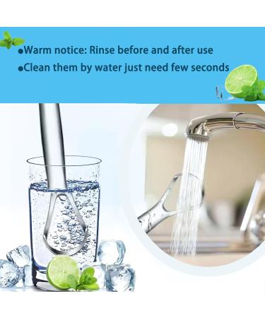 4-Piece Stainless Steel Tongue Cleaner Set | Combat Bad Breath & Freshen Breath Fast | Eco-Friendly & Easy to Clean - Buy Online on GoSupps.com
