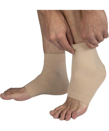 Ankle Sleeves with Dual Gel Pads Prevents rubbing and blisters - Buy Online on GoSupps.com