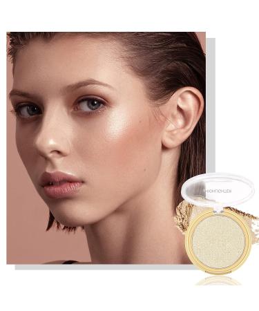 Boobeen Highlighter Powder Palette - Shimmer Illuminator for Face Makeup - Long Lasting Glow for Brighter Skin 03 - Buy Online on GoSupps.com