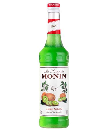 MONIN Premium Kiwi Syrup 700ml for Cocktails and Mocktails. Vegan-Friendly Allergen-Free 100% Natural Flavours and Colourings